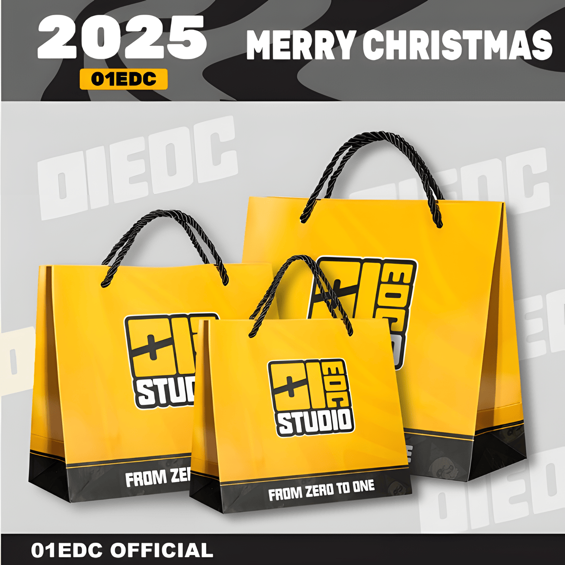 01EDC 禁店铺满减及优惠代码 01EDC Christmas Blind Box