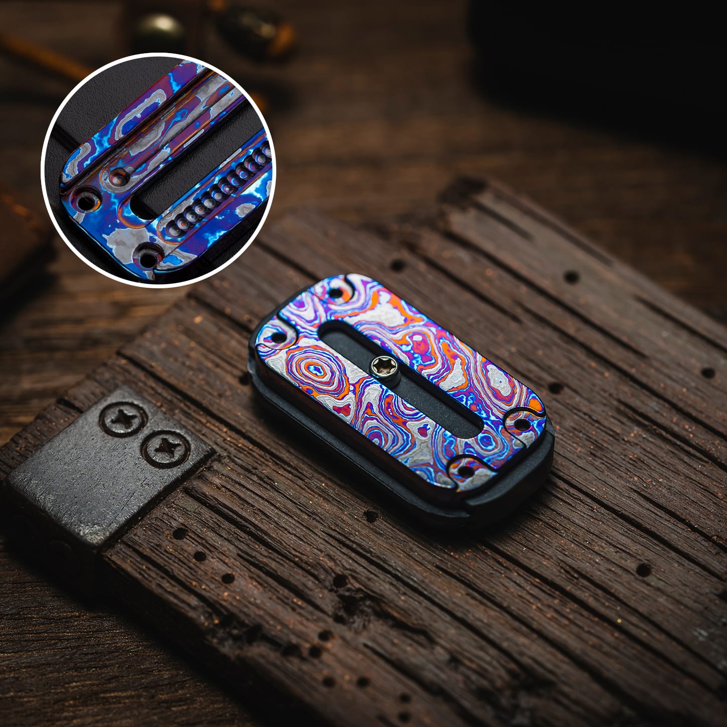 01EDC 只禁优惠代码 Slider 01EDC 01 Slider Accessories / No.12 main body A - zircuti (with random PC shells)