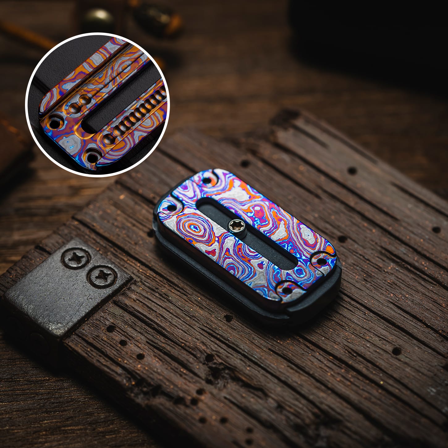 01EDC 只禁优惠代码 Slider 01EDC 01 Slider Accessories / No.12 main body B - zircuti (with random PC shells)