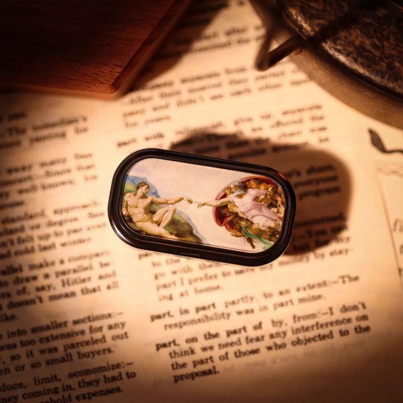 01EDC Fidget Slider 01EDC Slider 01 Slider Accessories / Zr/Adam shell-glow in the dark (Without liner)