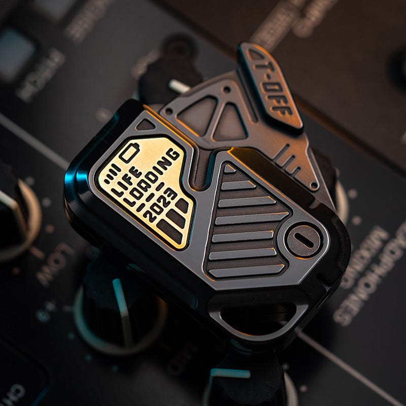 01EDC Fidget Slider POP Throwing Card Zirconium