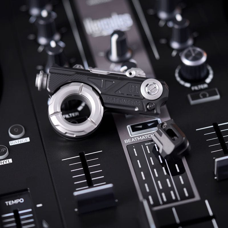 01EDC Fidget Slider Time Knight Stainless Steel+Titanium