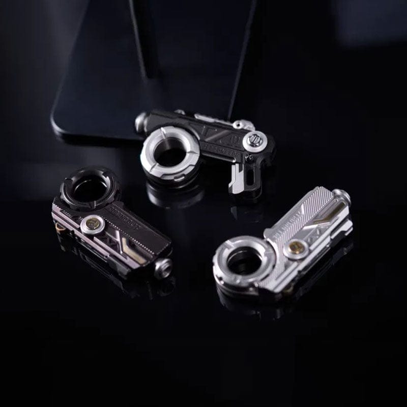 01EDC Fidget Slider Time Knight Stainless Steel+Titanium
