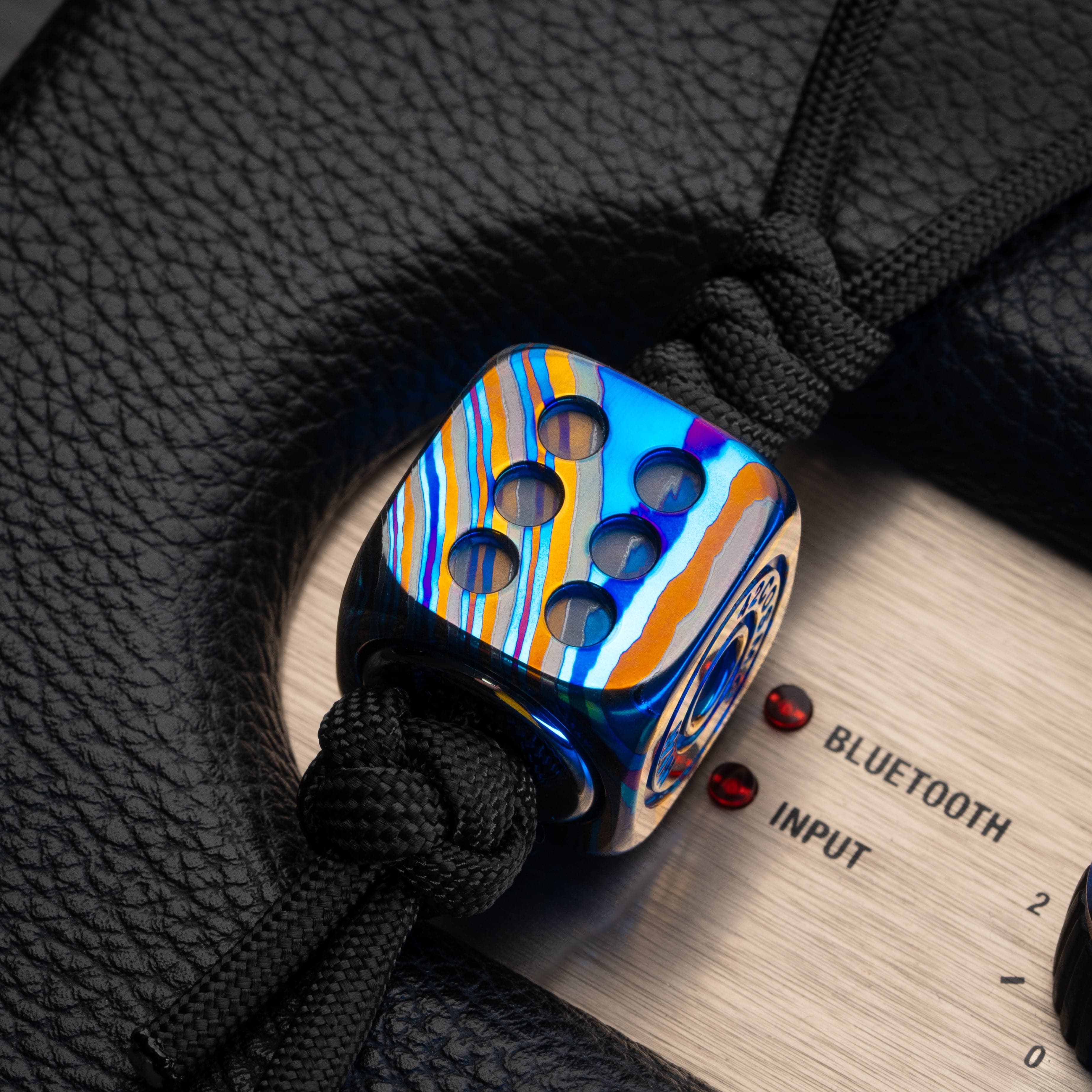 42.COSMO Pendants Dice Lanyard Bead