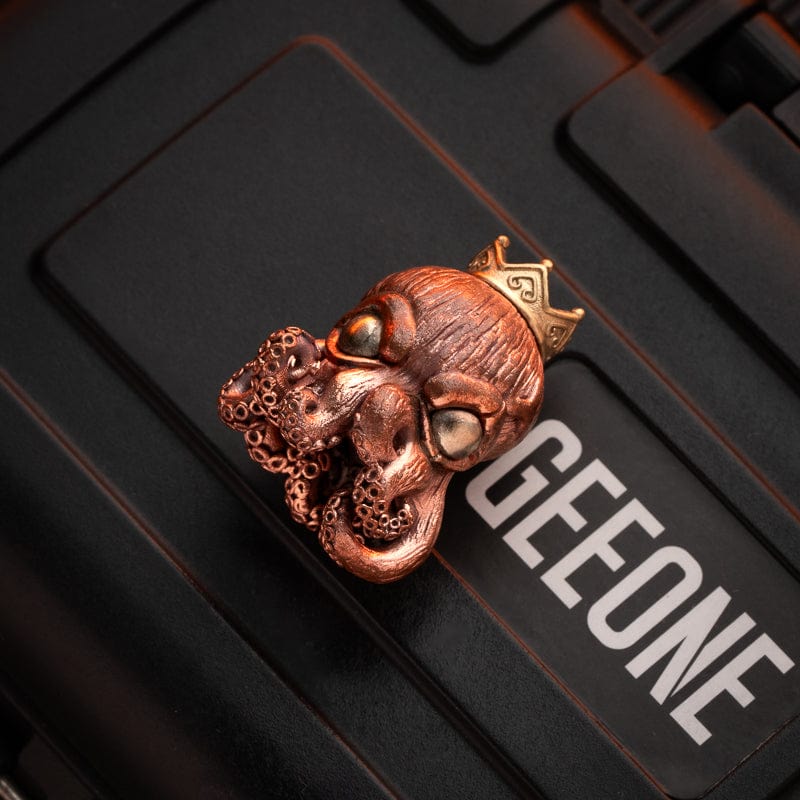 9 hand Pendants Cthulhu lanyard bead Crown(copper+brass+cupronickel)ships in 3 days