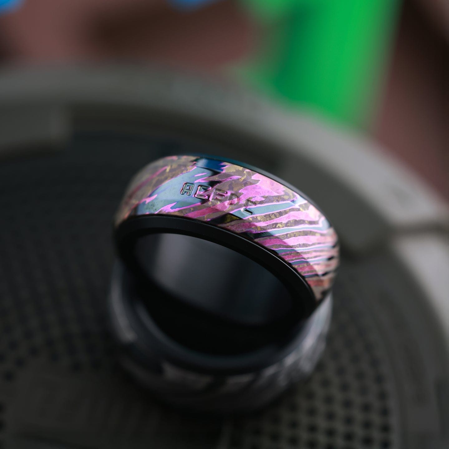 ACEdc 只禁优惠代码 Mechanical Ring 3.0-ZERO Crystal Zircuti-pink (ships in Mid March) / Size #16