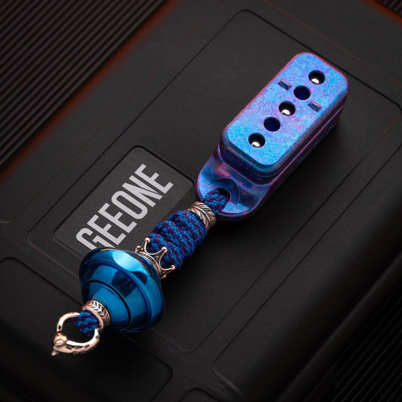 ACEdc Fidget Slider Fortune Cookie Set / Ice crystal Titanium-Sapphire braiding kit