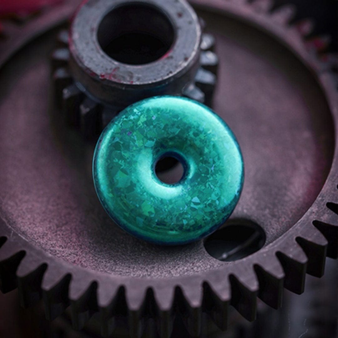 ACEdc Haptic Coin Donut 2.0 Crystal Ti-jade