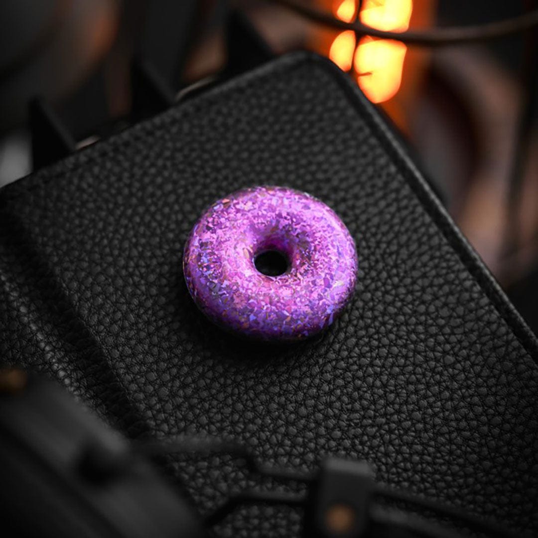 ACEdc Haptic Coin Donut 2.0 Crystal Ti-purple