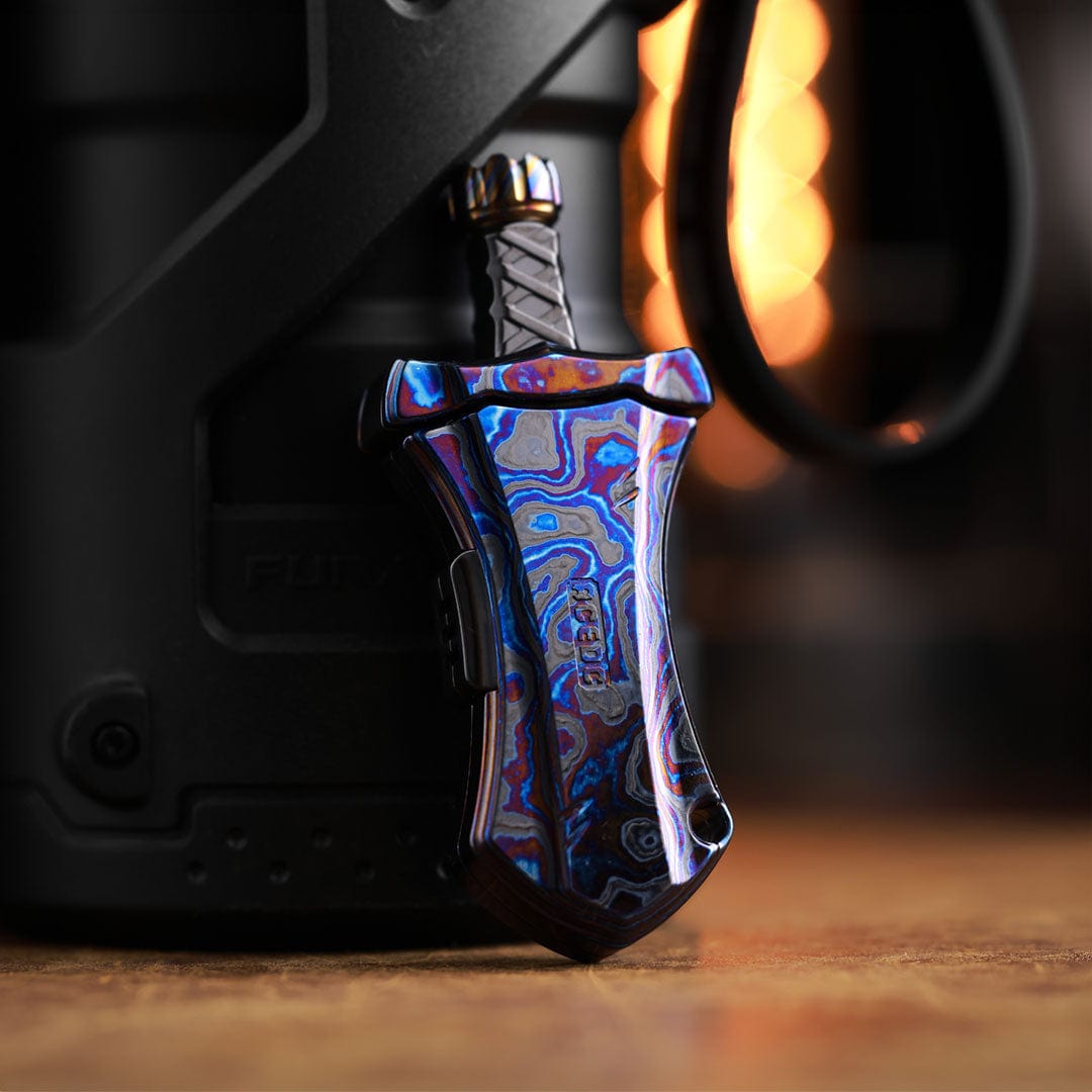 ACEdc Master Sword Zircuti (comes with polished zirc tuning fork sword core)