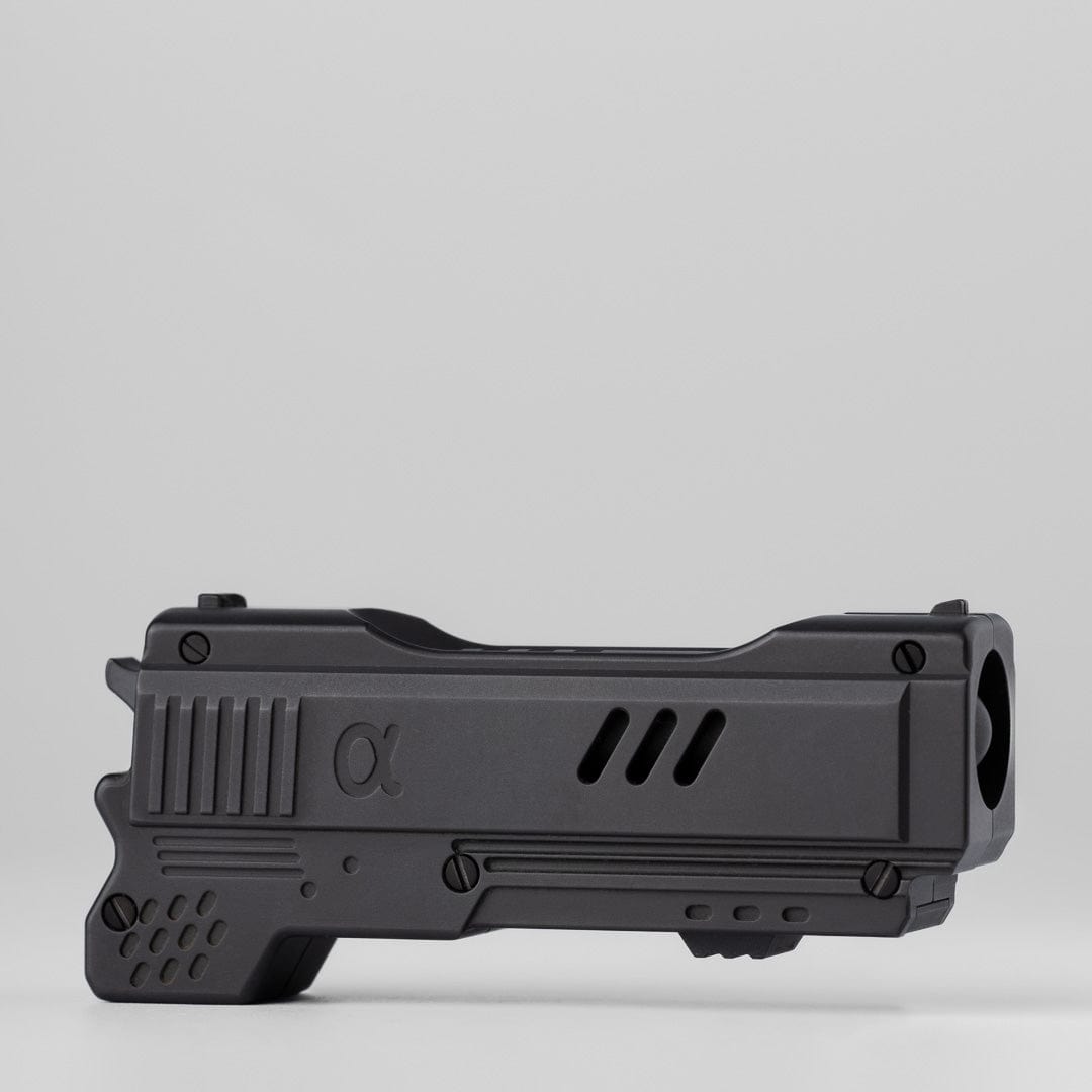 α-Alpha Fidget Slider Bullet Gun Blasted Zirconium