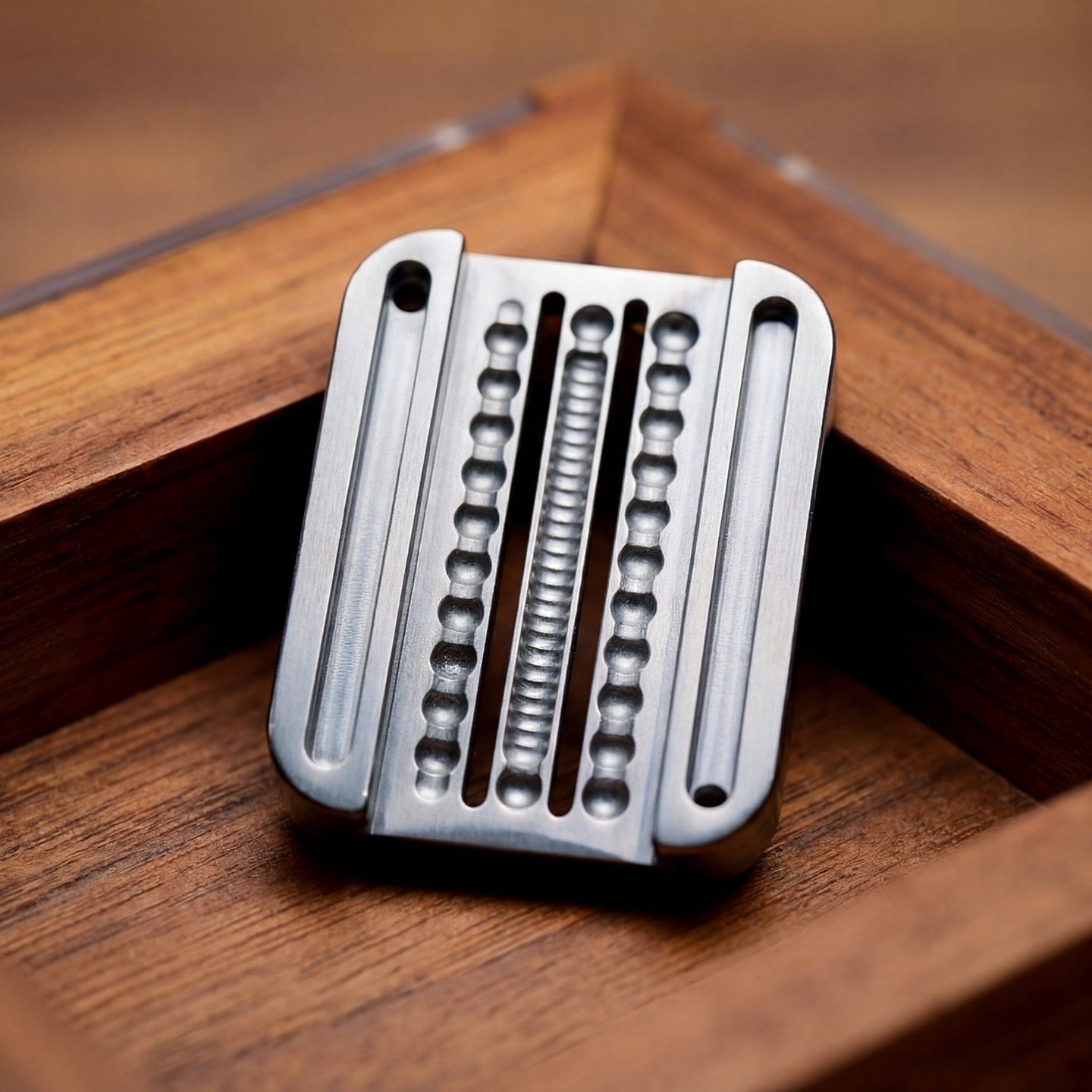 Bpmods 禁店铺满减及优惠代码 Nine-grid Mechanical Slider (direct push) High&low pitch accessory-Gray Blasted Stainless Steel