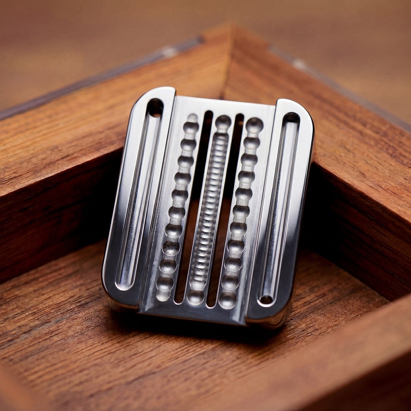 Bpmods 禁店铺满减及优惠代码 Nine-grid Mechanical Slider (direct push) High&low pitch accessory-Gray Polished Stainless Steel