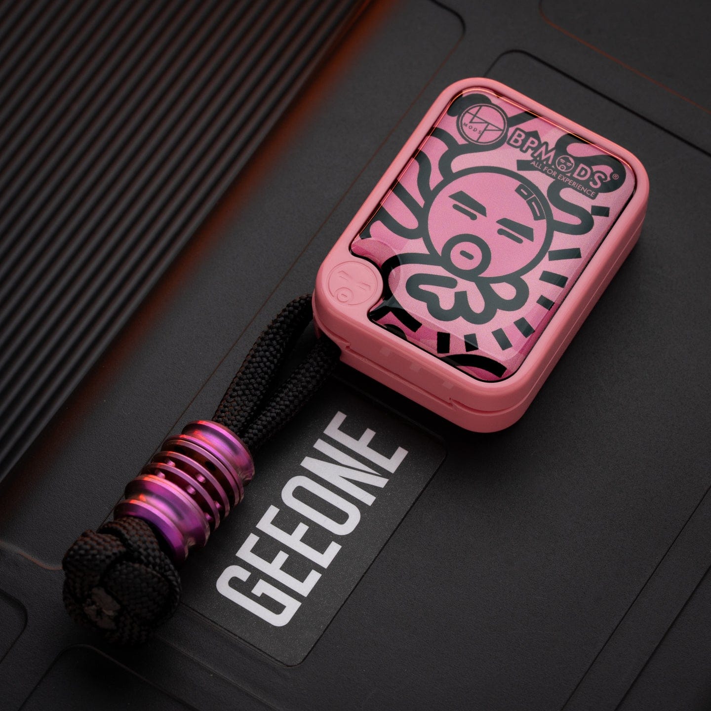 Bpmods Fidget Slider Crystal Slider 2.0 Braiding Set / PMMA (pink) braiding kit 2