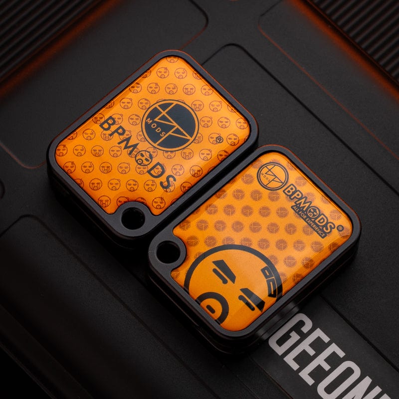 Bpmods Fidget Slider Price Tag (Side Push) Main Body / Black Aluminum-common(with random plate)
