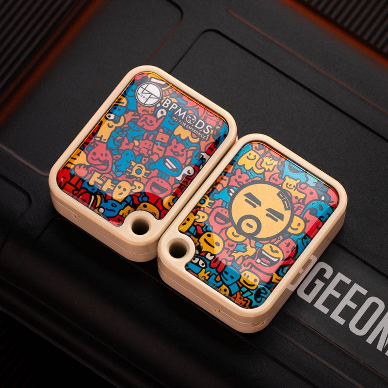 Bpmods Fidget Slider Price Tag (Side Push) Plate / PEEK-common(comes with 2 random plates)