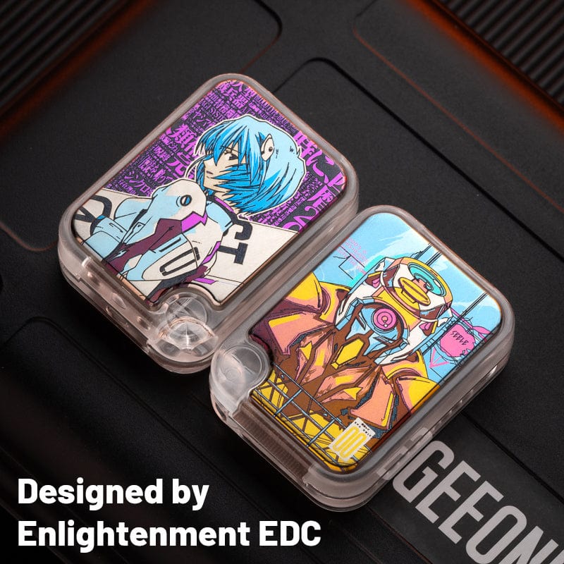 Bpmods Fidget Slider Price Tag (Side Push) Plate / Titanium color engraving (comes with direct push main body)
