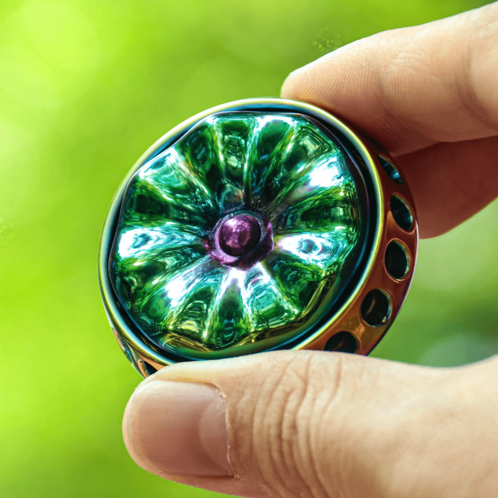 BRIGHT BLOOD EDC Fidget Spinner Eternal Flower Stainless Steel-color plating