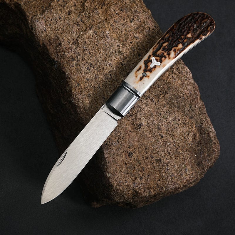 Changshanqijie Multi Tool ZuLu Pocket Knife M390+antler handle