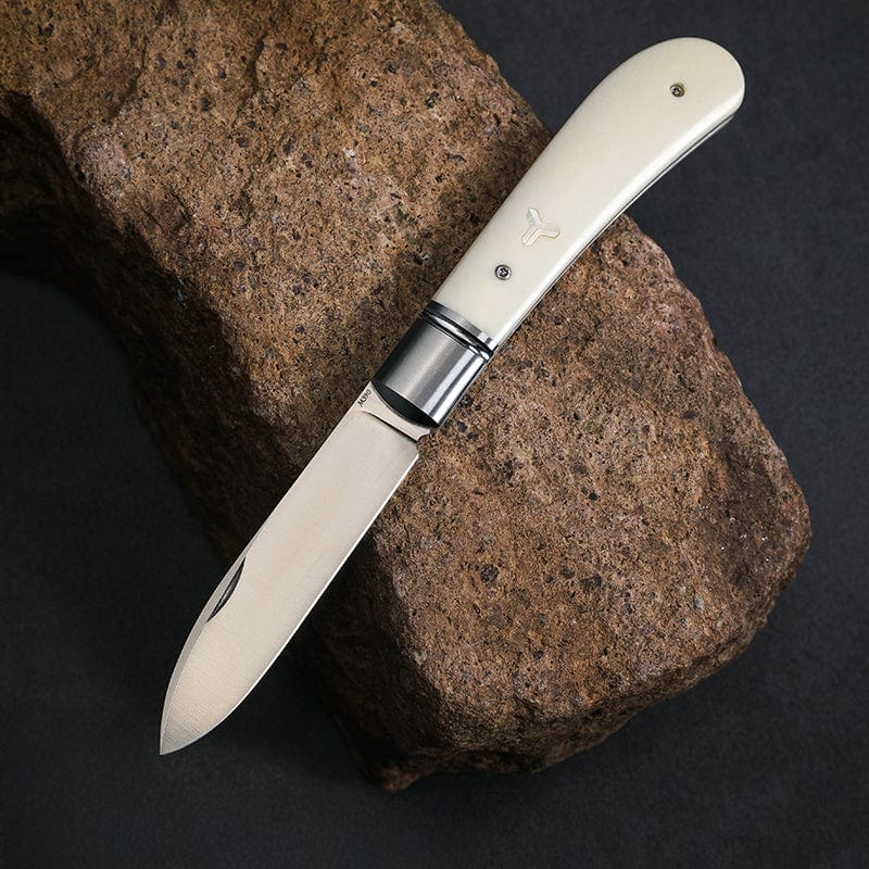 Changshanqijie Multi Tool ZuLu Pocket Knife M390+camel bone handle