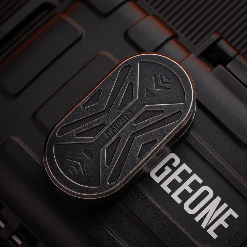 CHENYU Fidget Slider Guardian-X1 Blackened Stainless Steel