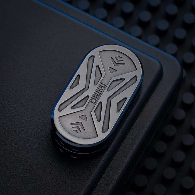 CHENYU Fidget Slider Guardian-X1 Polished Zirconium (ships in 5 days)