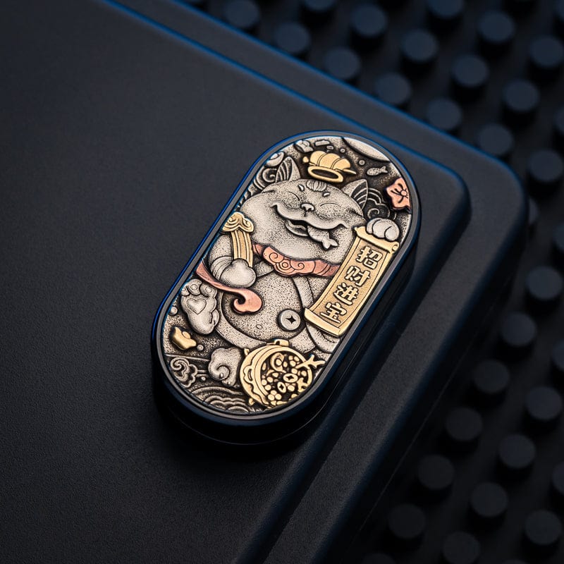 CHENYU Fidget Slider Guardian-X1 Zirconium (fortune cat plate)