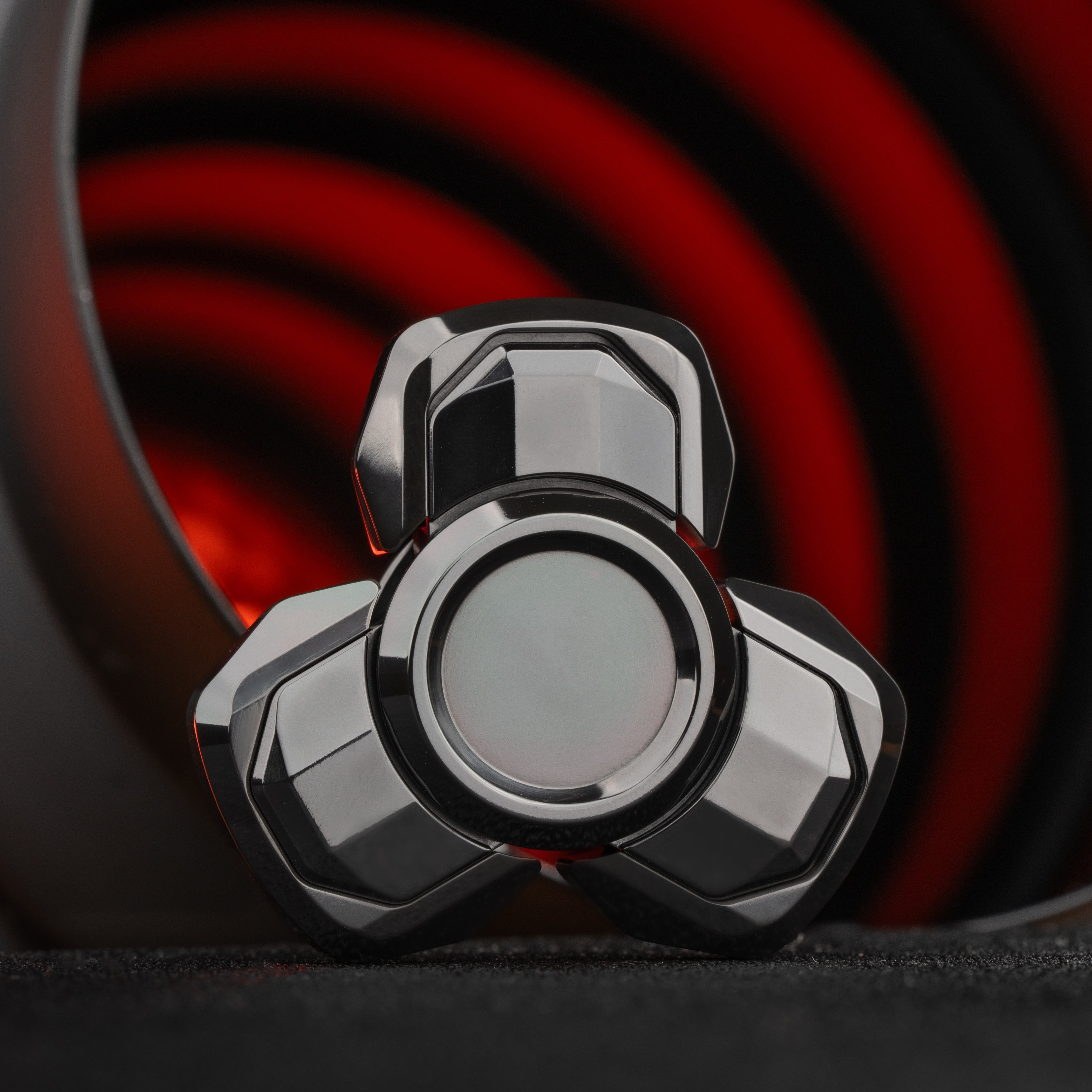 CHENYU Fidget Spinner Xuan Jia Spinner Tri Spinner / Polished Zirconium