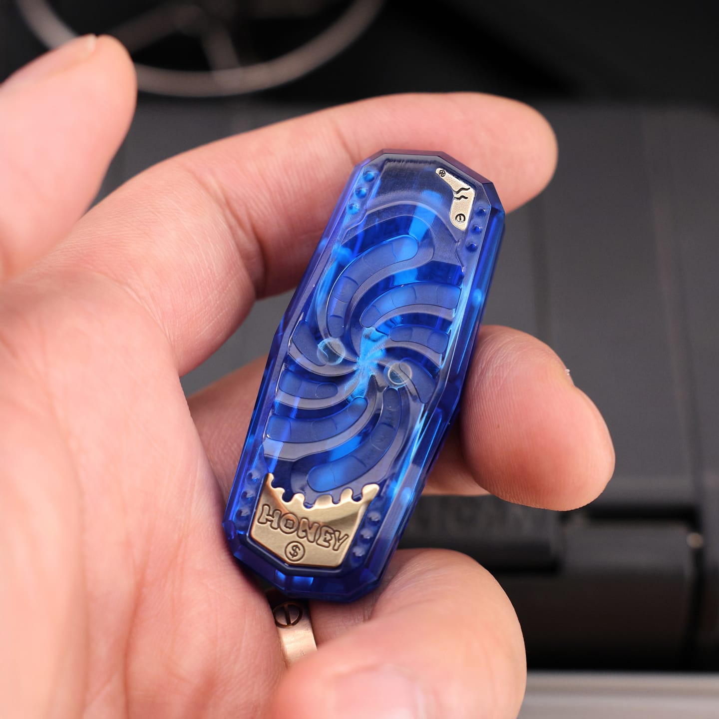 CHIMAGO 只禁优惠代码 Honey Slider PMMA-blue (standard-dense track)