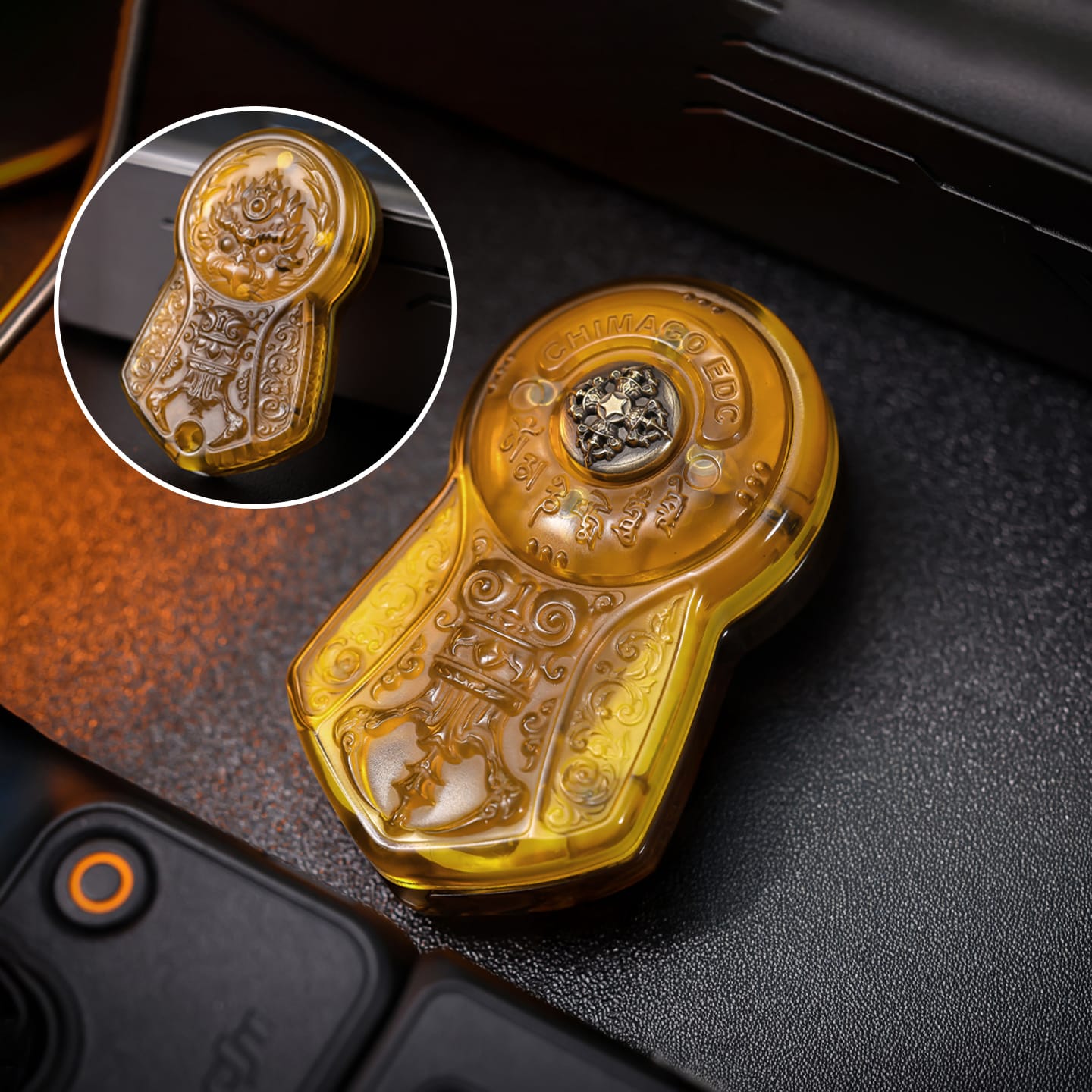 CHIMAGO Fidget Slider Garuda Slider Garuda Slider / Garuda - Polished Ultem (PEI)
