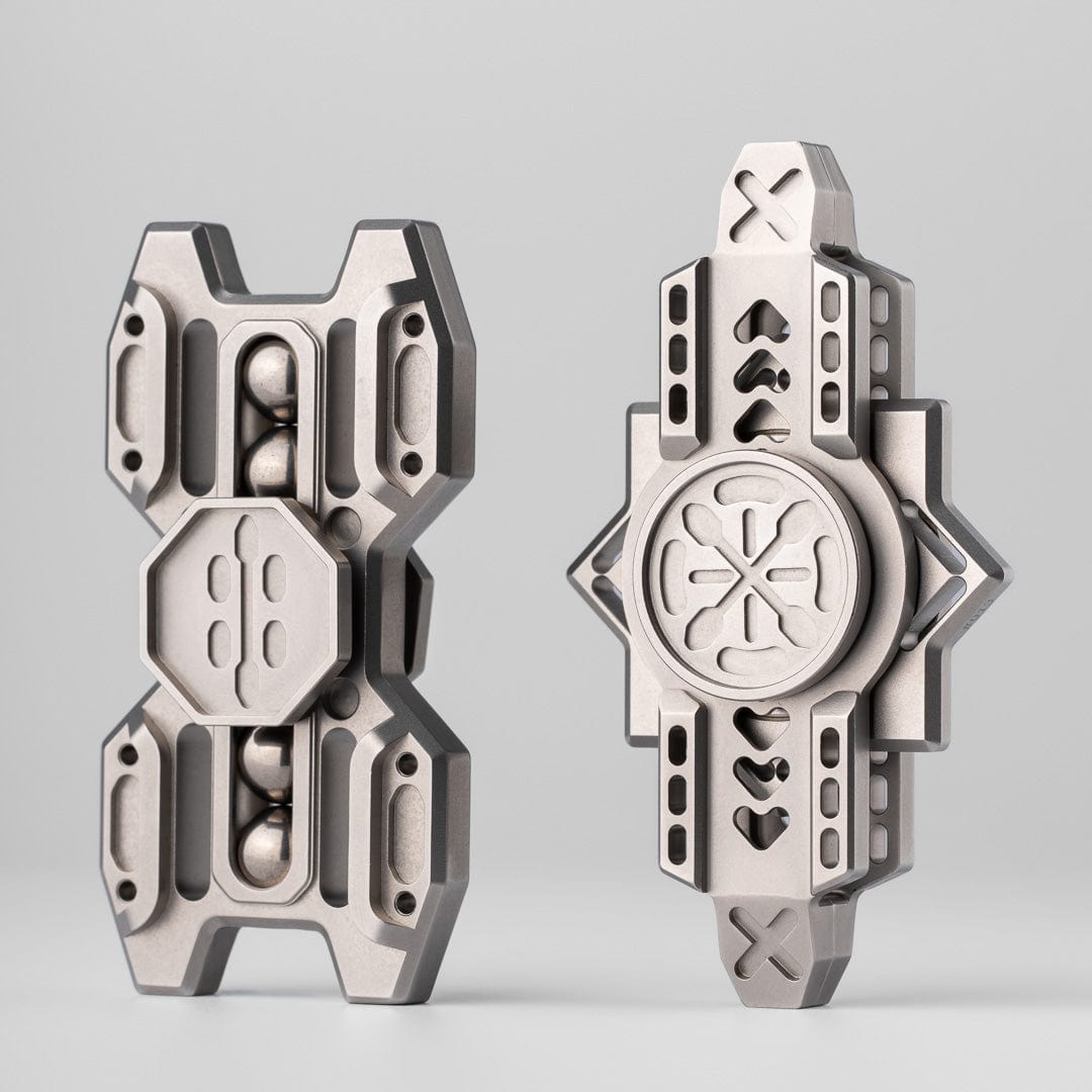 Chuck Fidget Spinner YaoGuang Blasted Stainless Steel