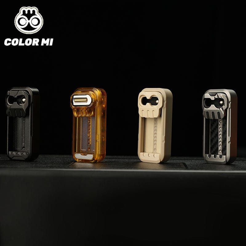 COLOR MI EDC 只禁优惠代码 HENCHMAN Blackened Titanium