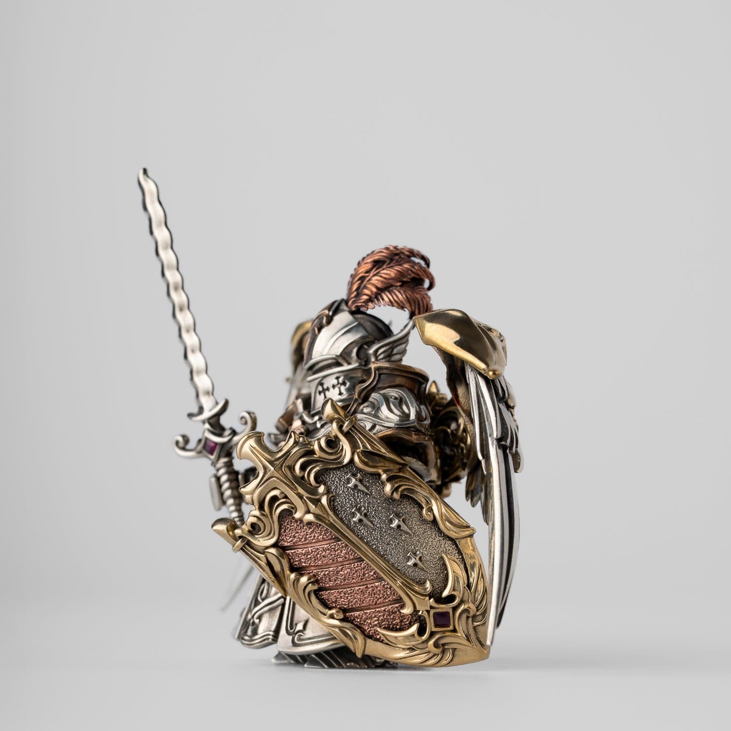 COPPERTIST WU 只禁优惠代码 Knight Tabletop Ornament