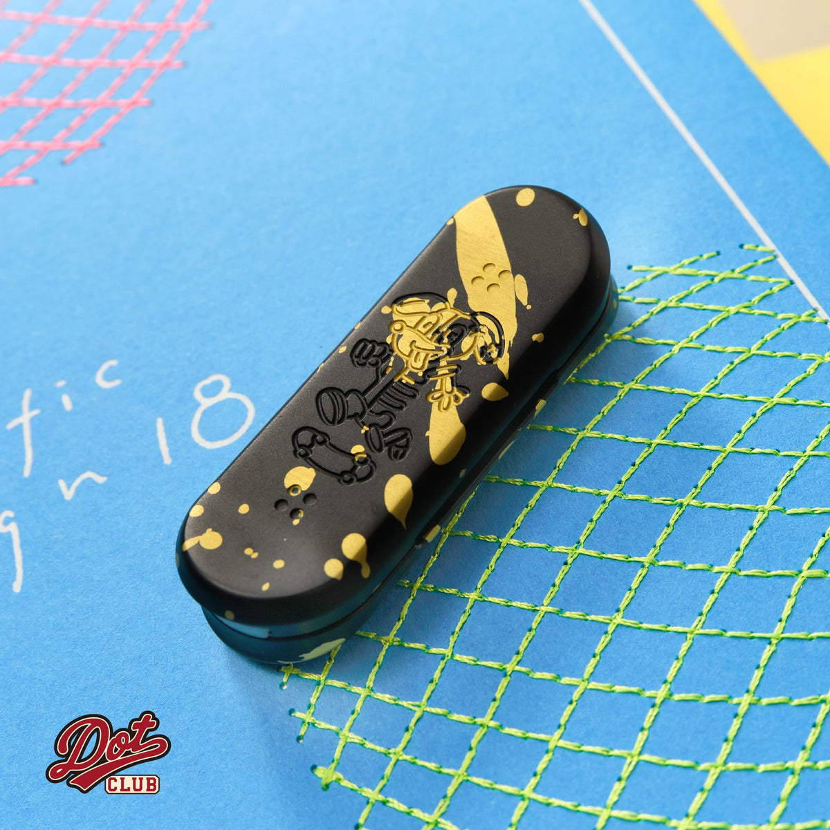 DOT CLUB DOT CLUB Boney Anodized Aluminum - Splash Ink Yellow