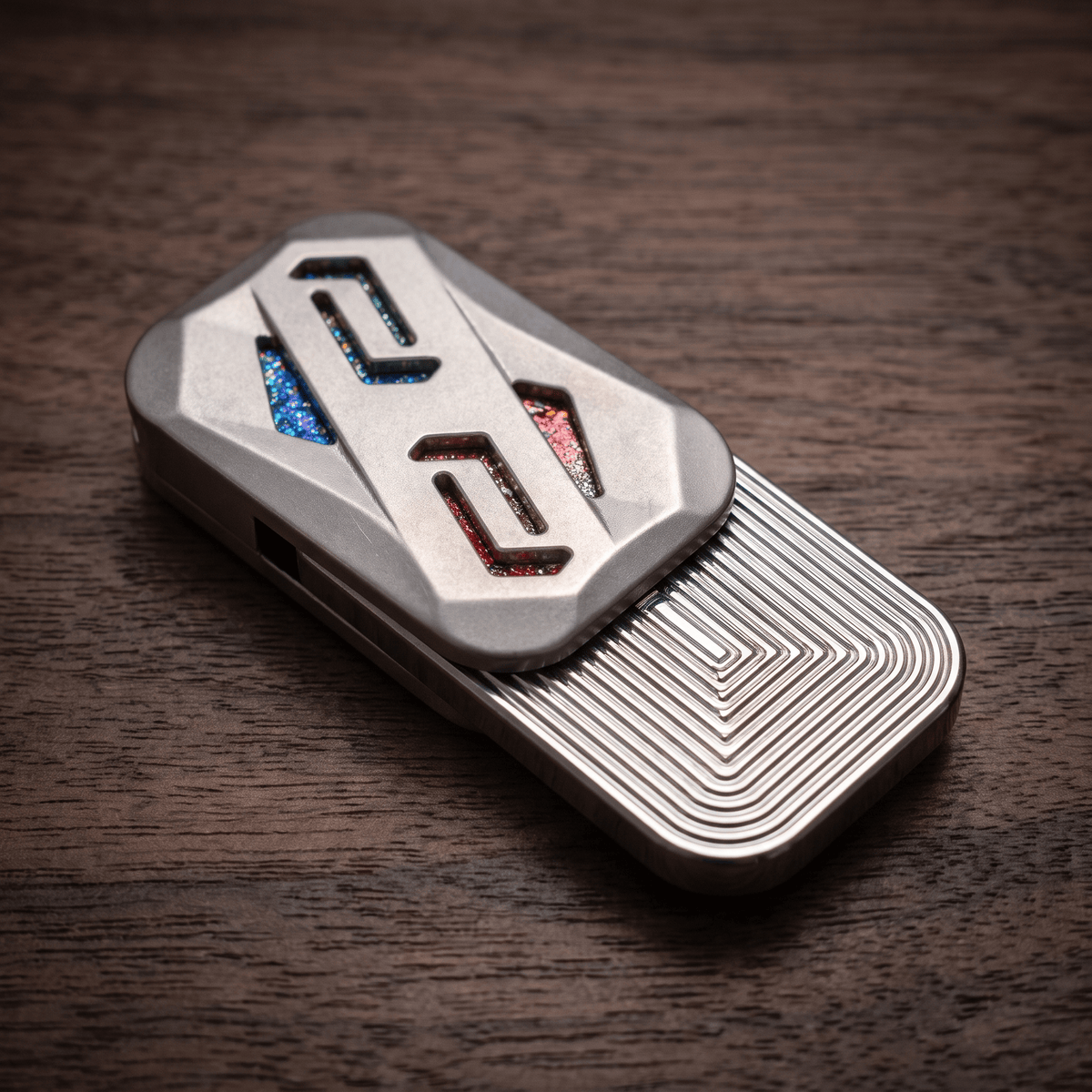 DR EDC Fidget Slider Polar Front
