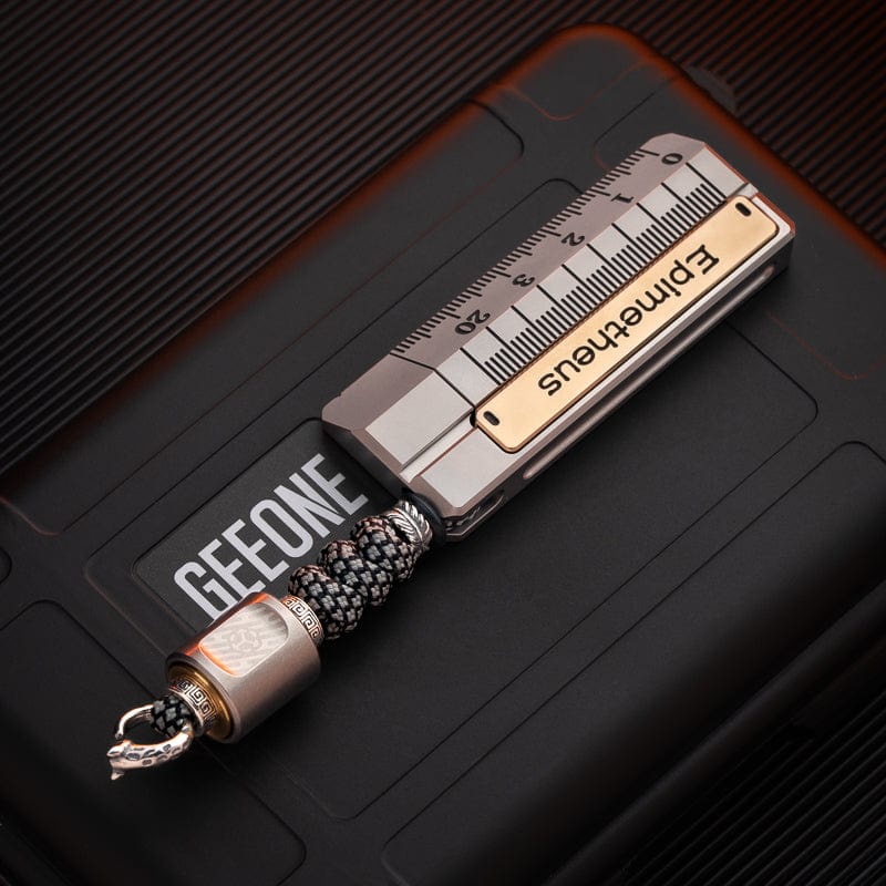 EDCELL 只禁优惠代码 Quirky Ruler Quirky Ruler + Titanium Scroll braiding kit