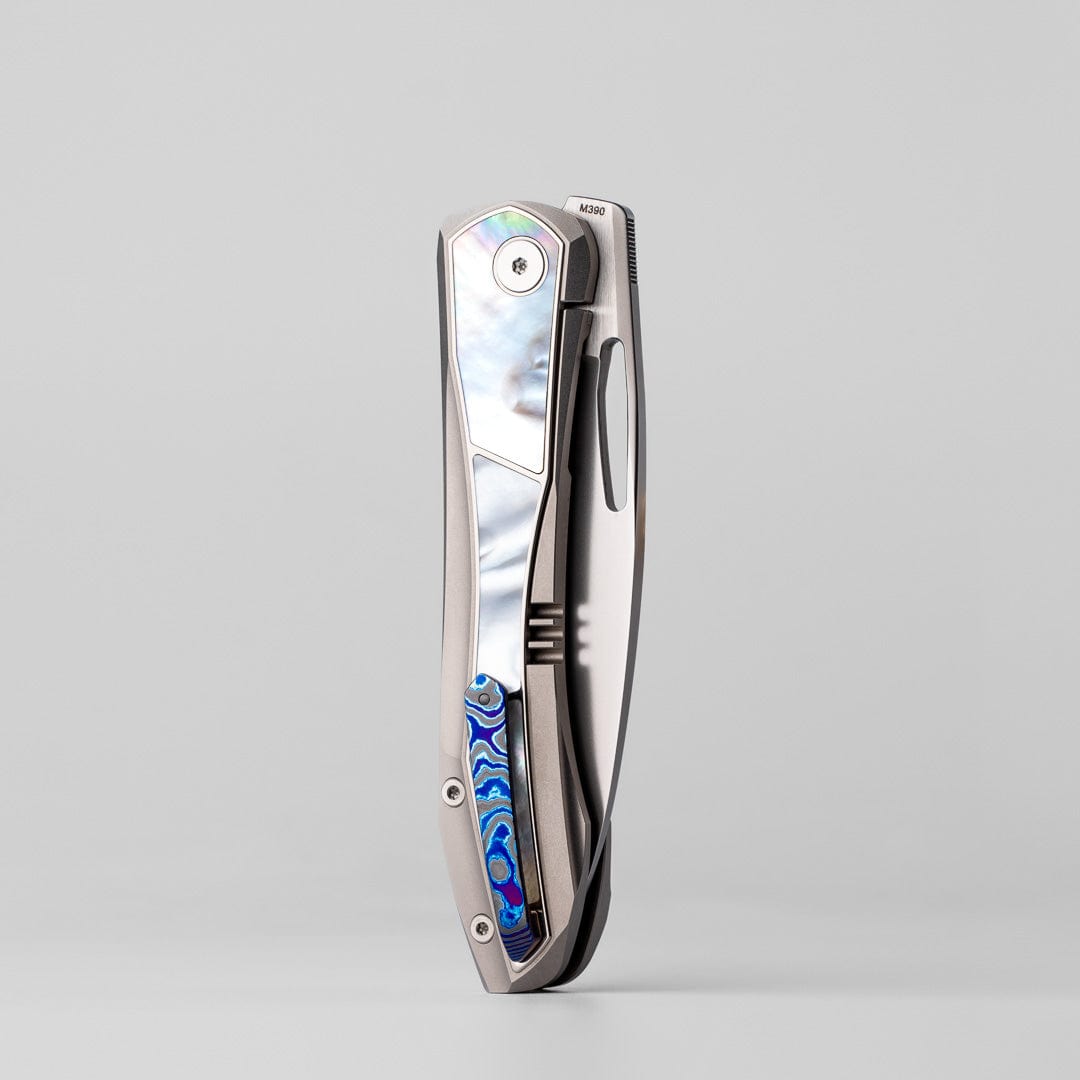 Fengli Multi Tool MuLan open-bladed knife Titanium+M390+
