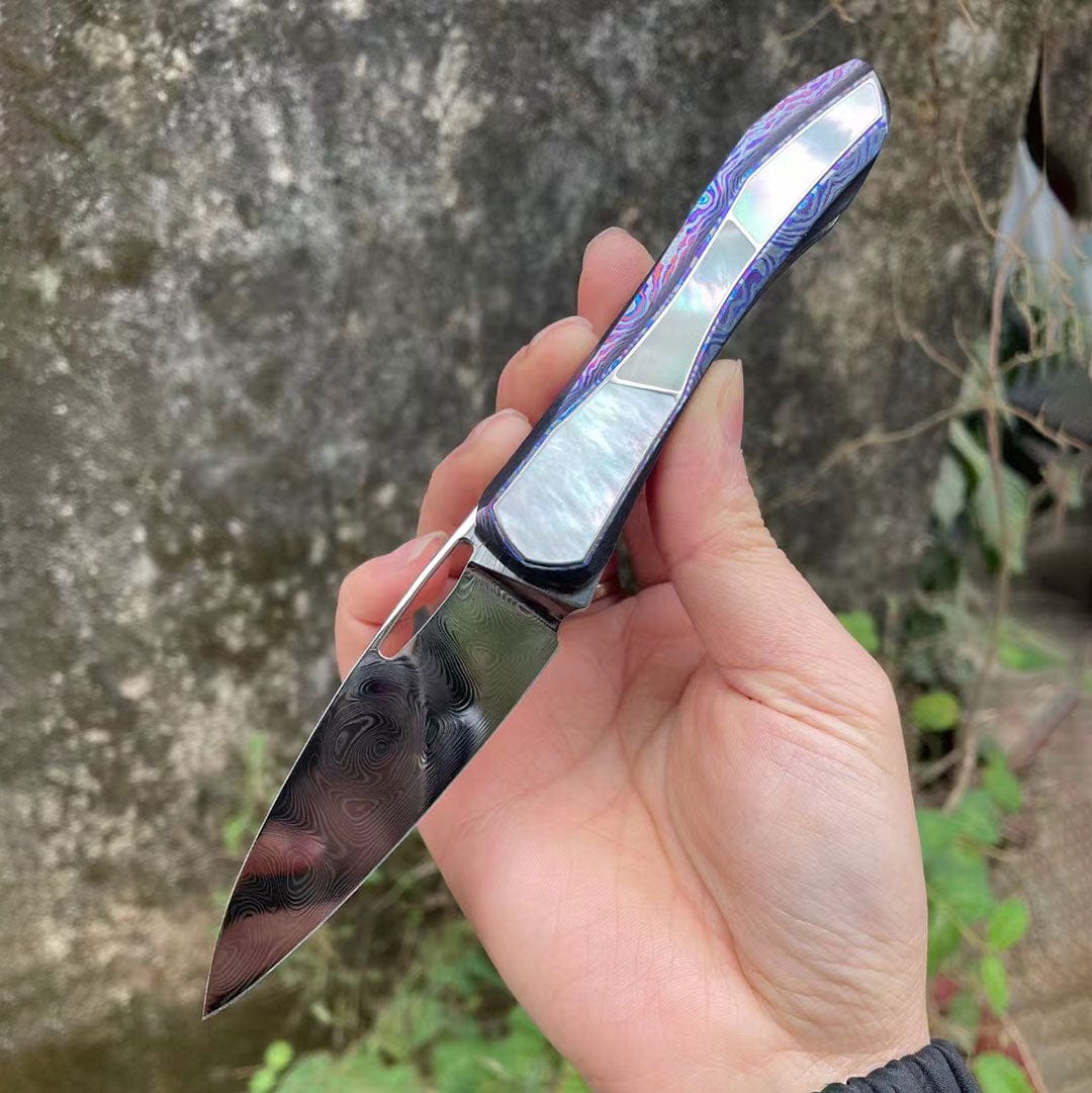 Fengli Multi Tool MuLan open-bladed knife Titanium+M390