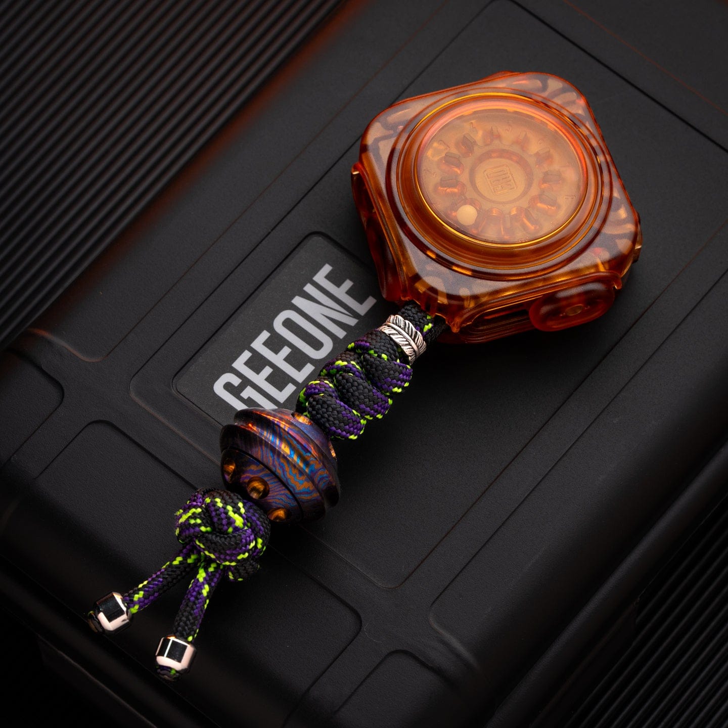 GAO STUDIO 禁店铺满减及优惠代码 Fidget Master PC (amber)+Star-Titanium/Dama steel braiding kit