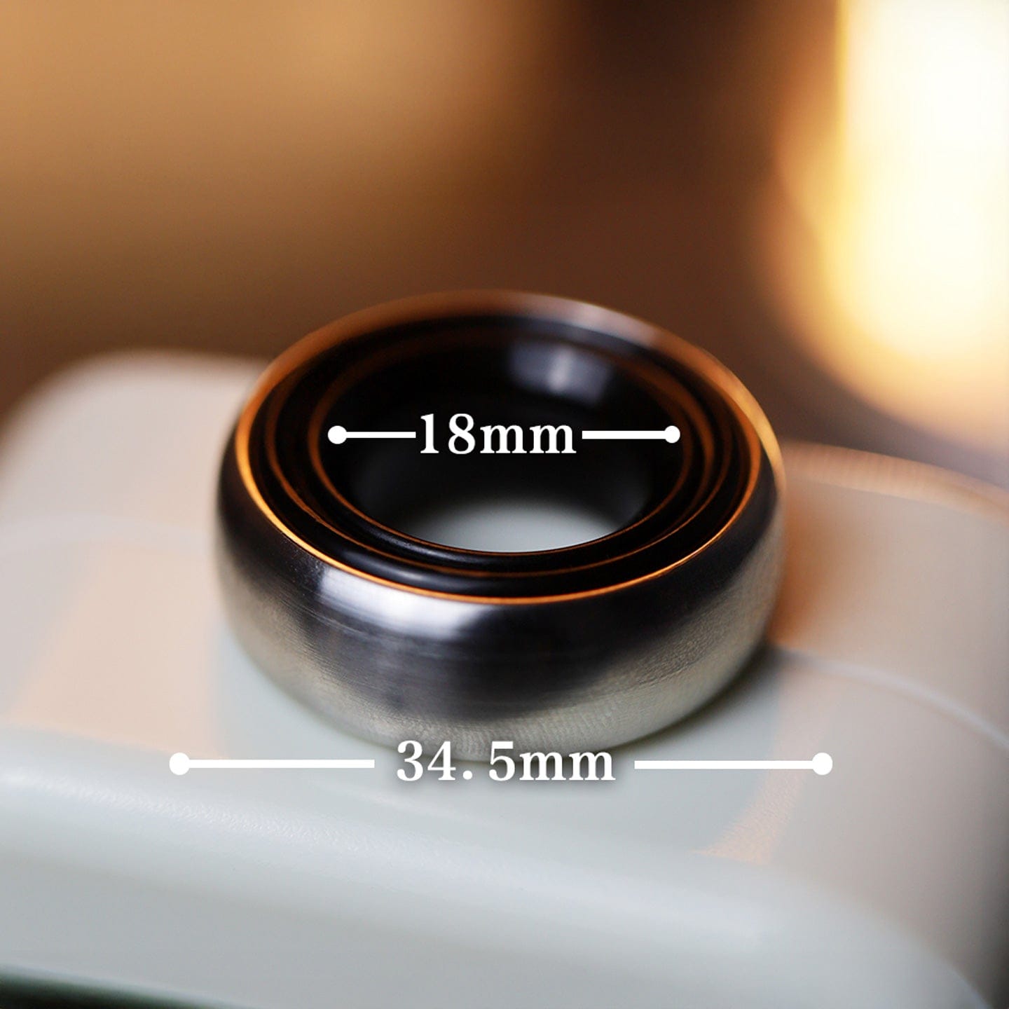 GAO STUDIO 只禁优惠代码 GAO Magnetic RING Stainless Steel+ABS (ships in 3 days)