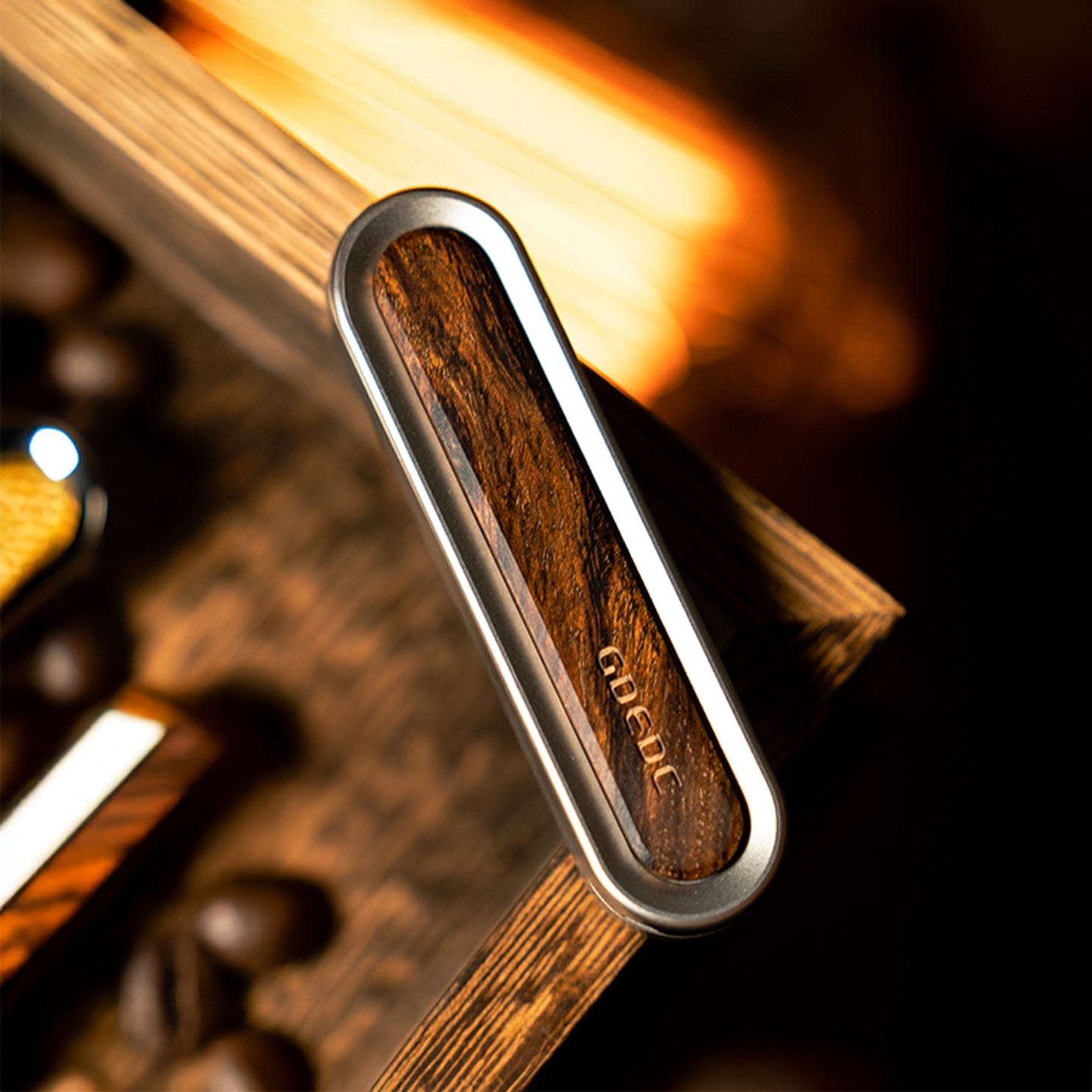 GD EDC 只禁优惠代码 Seasoning Stick Stainless Steel+Ironwood/Snakewood (ships in 25 days)