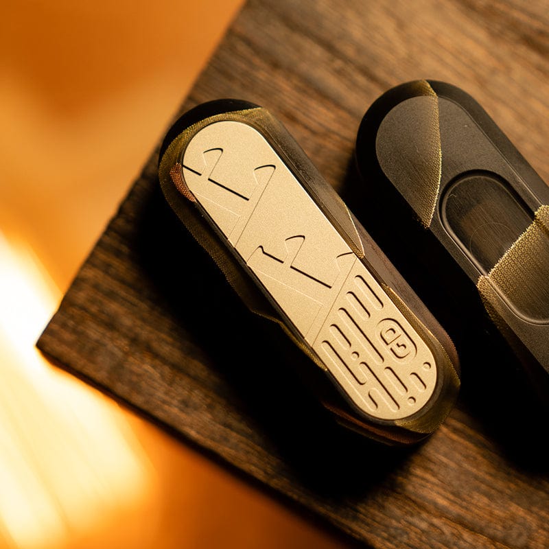 GD EDC Fidget Slider LUCK Slider Cupric resin (ships in 20 days)