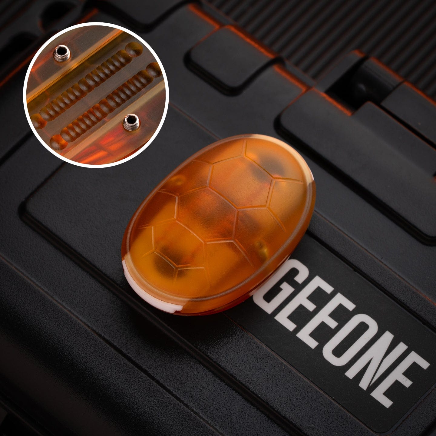 GEEONE 只禁优惠代码 DING JIA Slider Unpolished PEI (super dense end suction impact track)