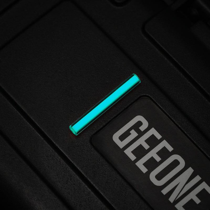 GEEONE Accessories Glass Luminous Tube 3mm x 22.5mm / Ice Blue