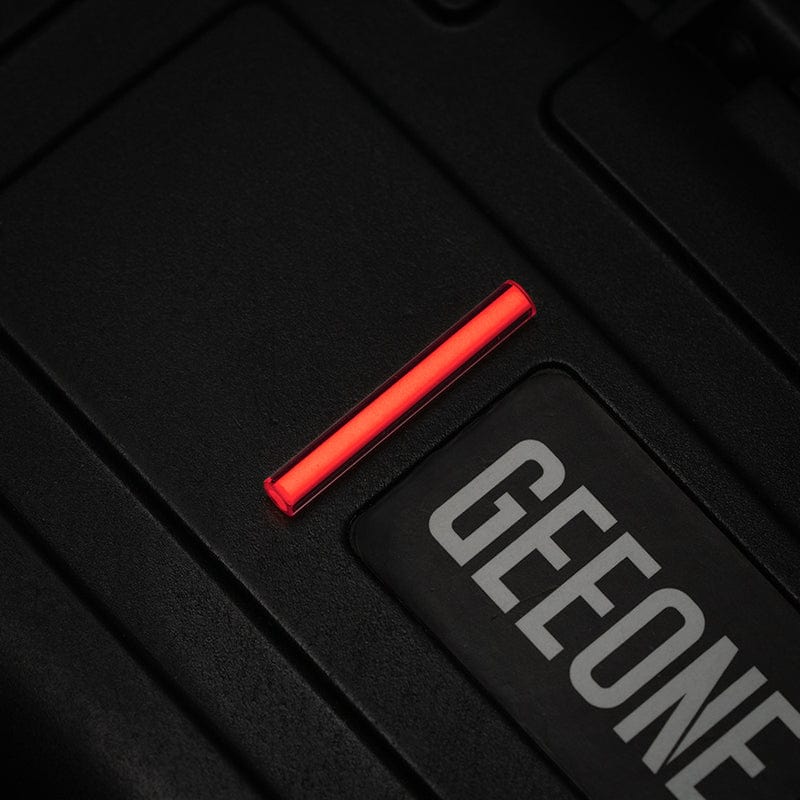 GEEONE Accessories Glass Luminous Tube 3mm x 22.5mm / Red