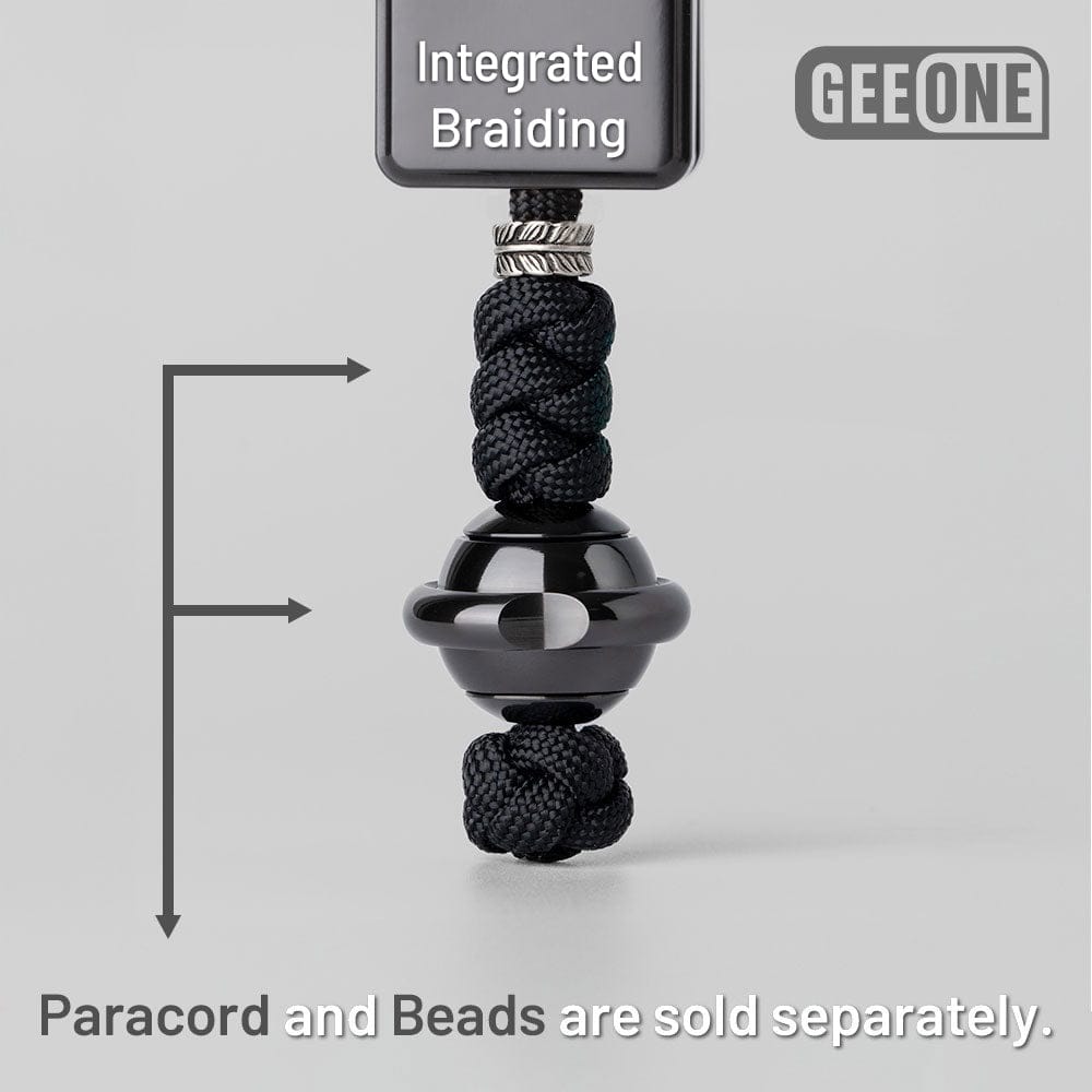 GEEONE Accessories Paracord Bead Braiding Service Integrated Braiding (the rope and bead need to buy separately) / Ball Knot Alloy Kit