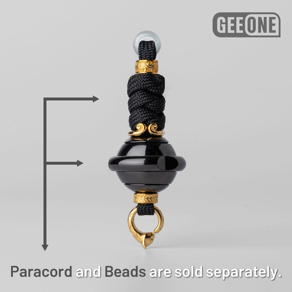 GEEONE Accessories Paracord Bead Braiding Service Separate Attachment / Wukong Gold-Plated Sterling Silver Kit