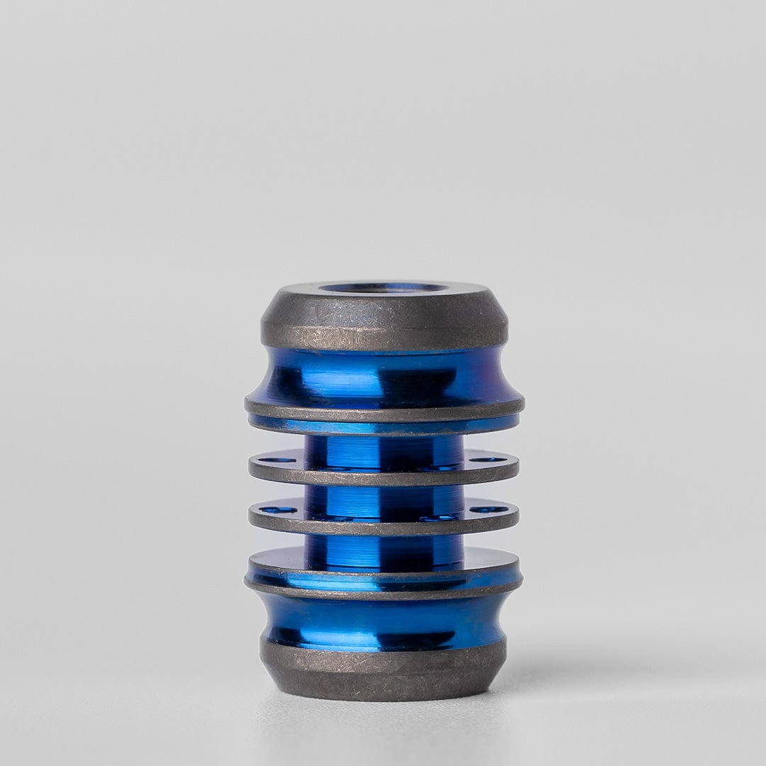 GEEONE Accessories Paracord Bead Braiding Service Tritium Bead / Titanium-dark blue