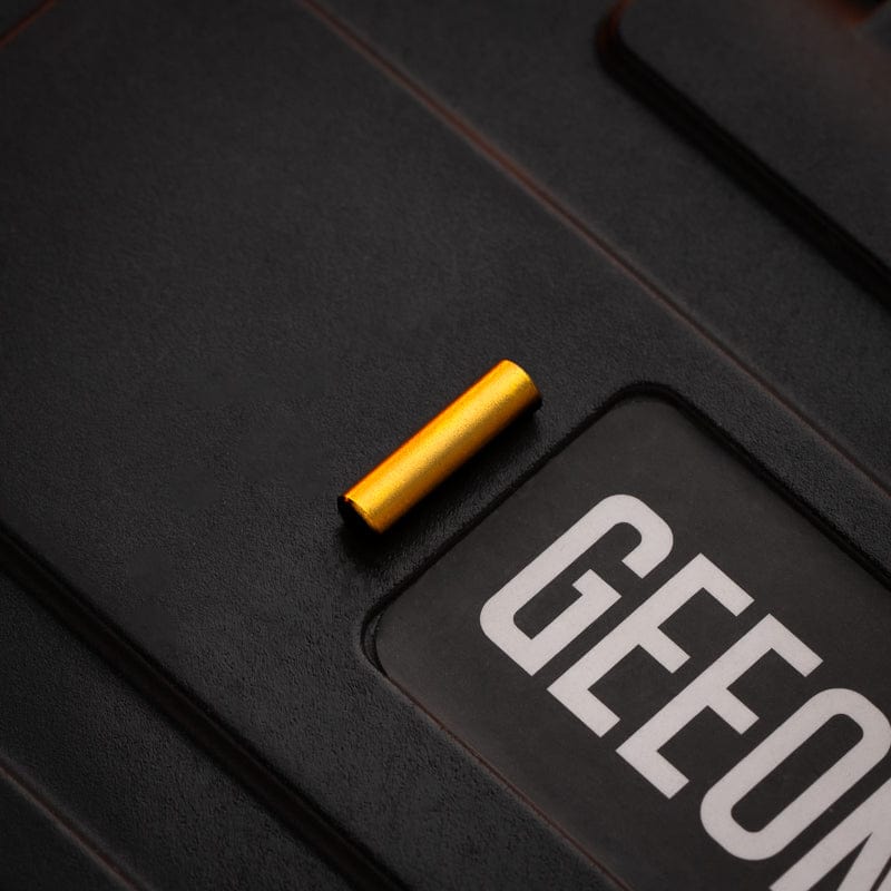 GEEONE Accessories Titanium tubes 1.5x6mm / Gold