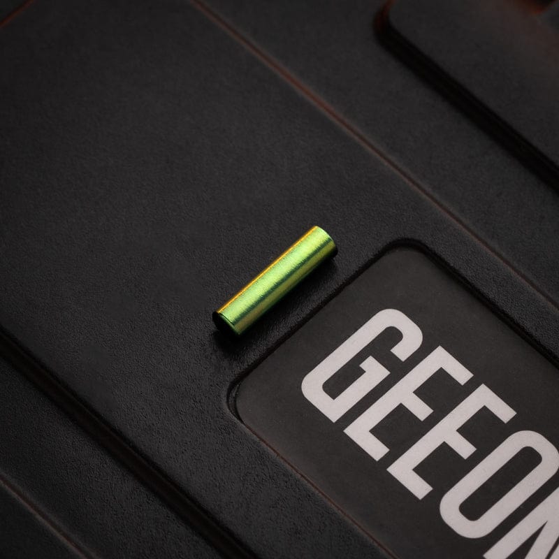 GEEONE Accessories Titanium tubes 1.5x6mm / Green